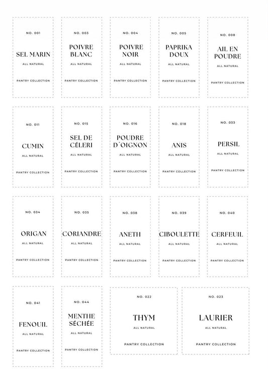 26 épices restantes - Guide du calendrier de l'Avent