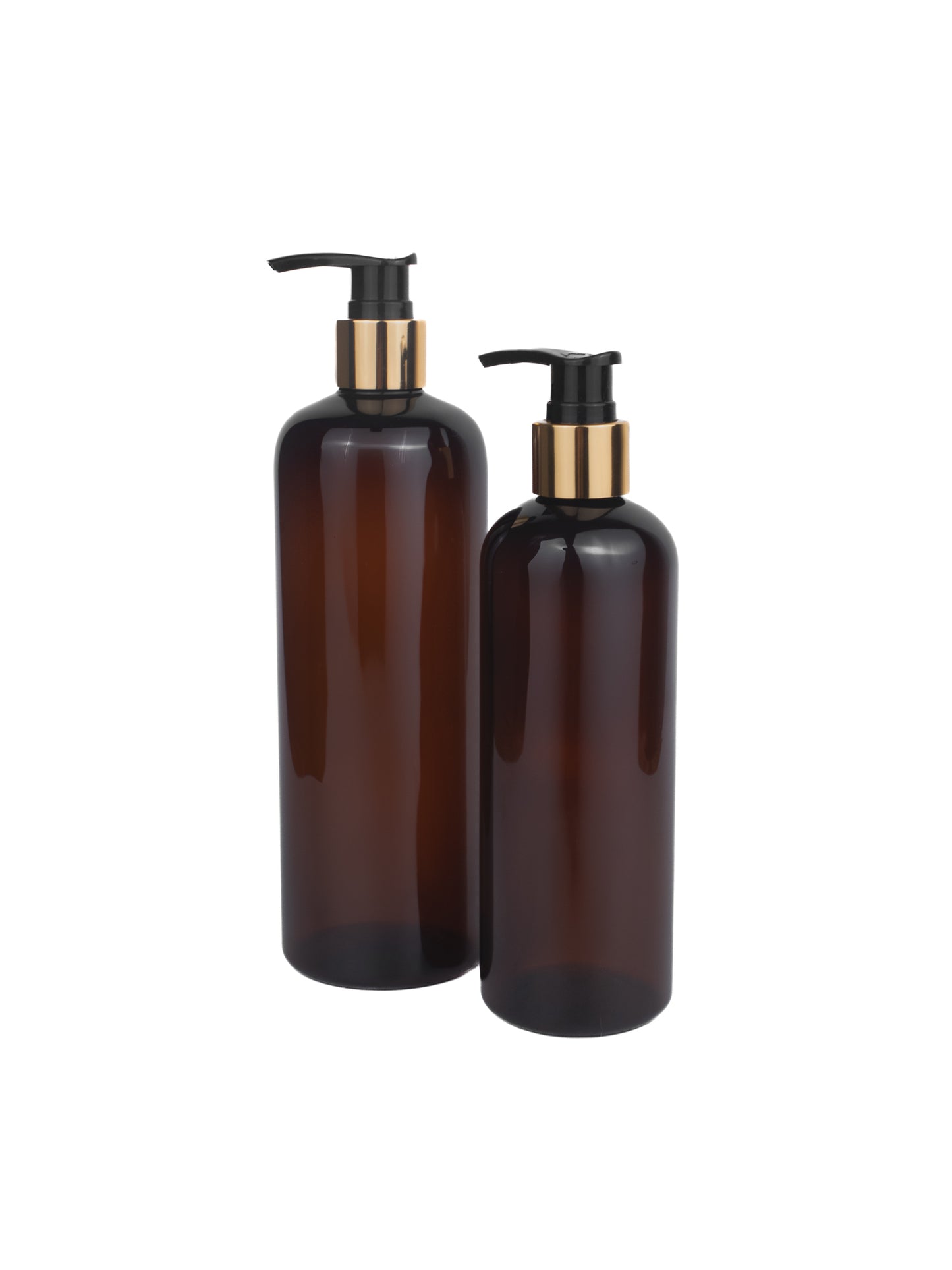 Bouteilles élégantes ambré - Design minimaliste