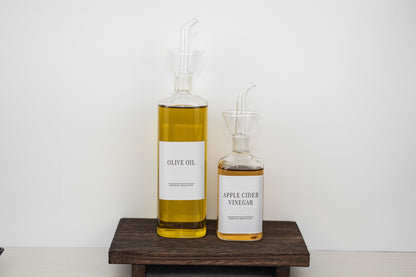 Distributeurs d'huile et vinaigre