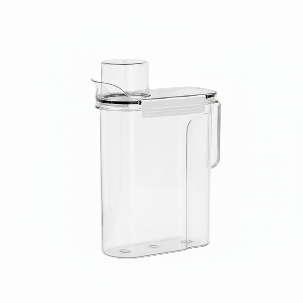 Conteneur de lessive transparent - 2,5 L 