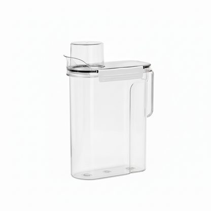 Conteneur de lessive transparent - 2,5 L 