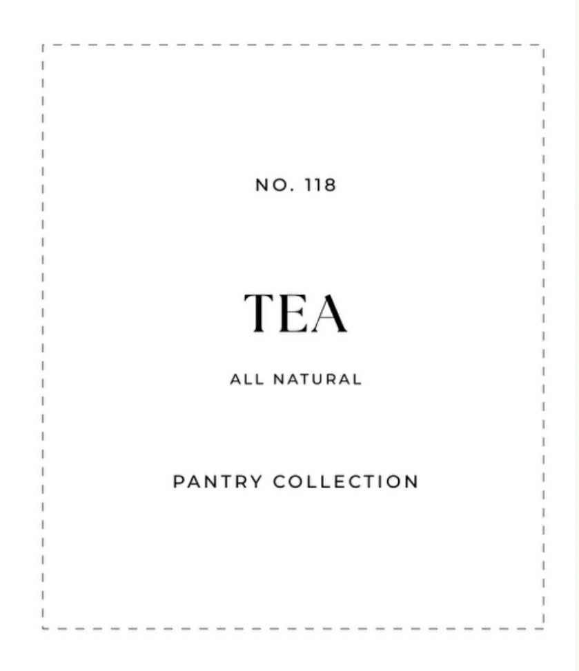 EN | Tea & Coffee | 15 Labels