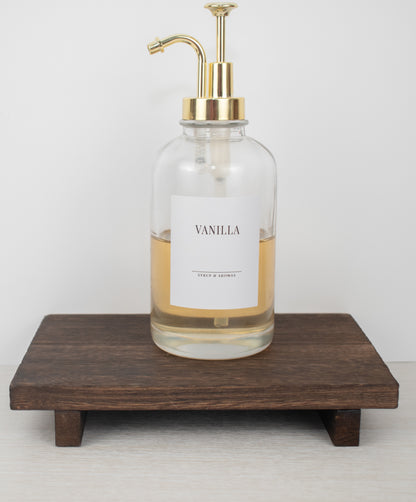 Distributeur de sirop - Or et argent