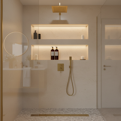 Bouteilles élégantes ambré - Design minimaliste