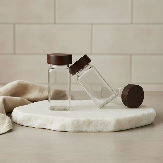 Acacia Wood Line - Spice Jars