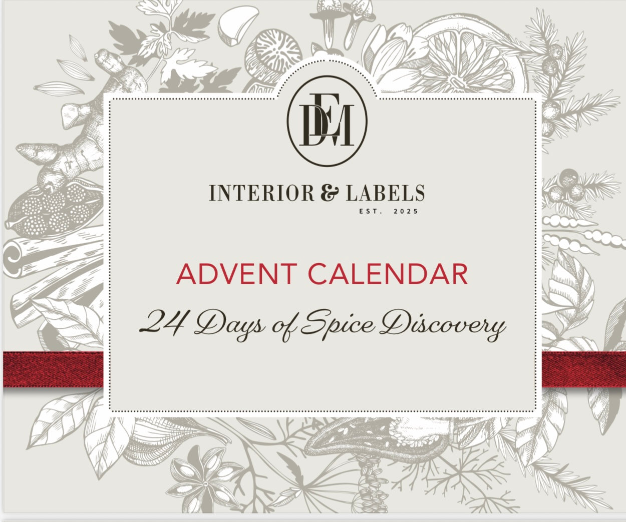 Christmas Spice Discovery Advent Calendar - 24 Days of Culinary Adventure